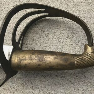 Antique Brass Sword Hilt
